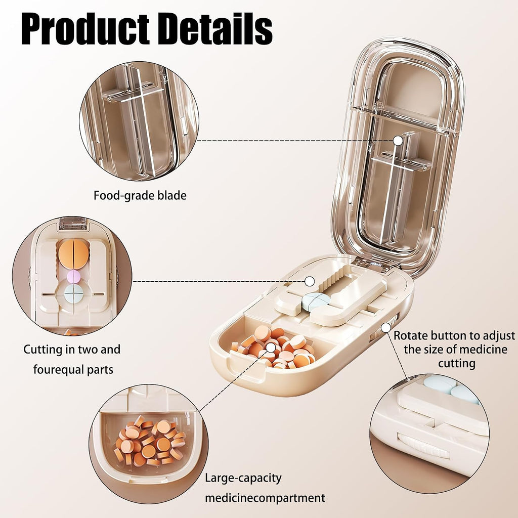 Pill Cutter Splitter for Small and Tiny Pills