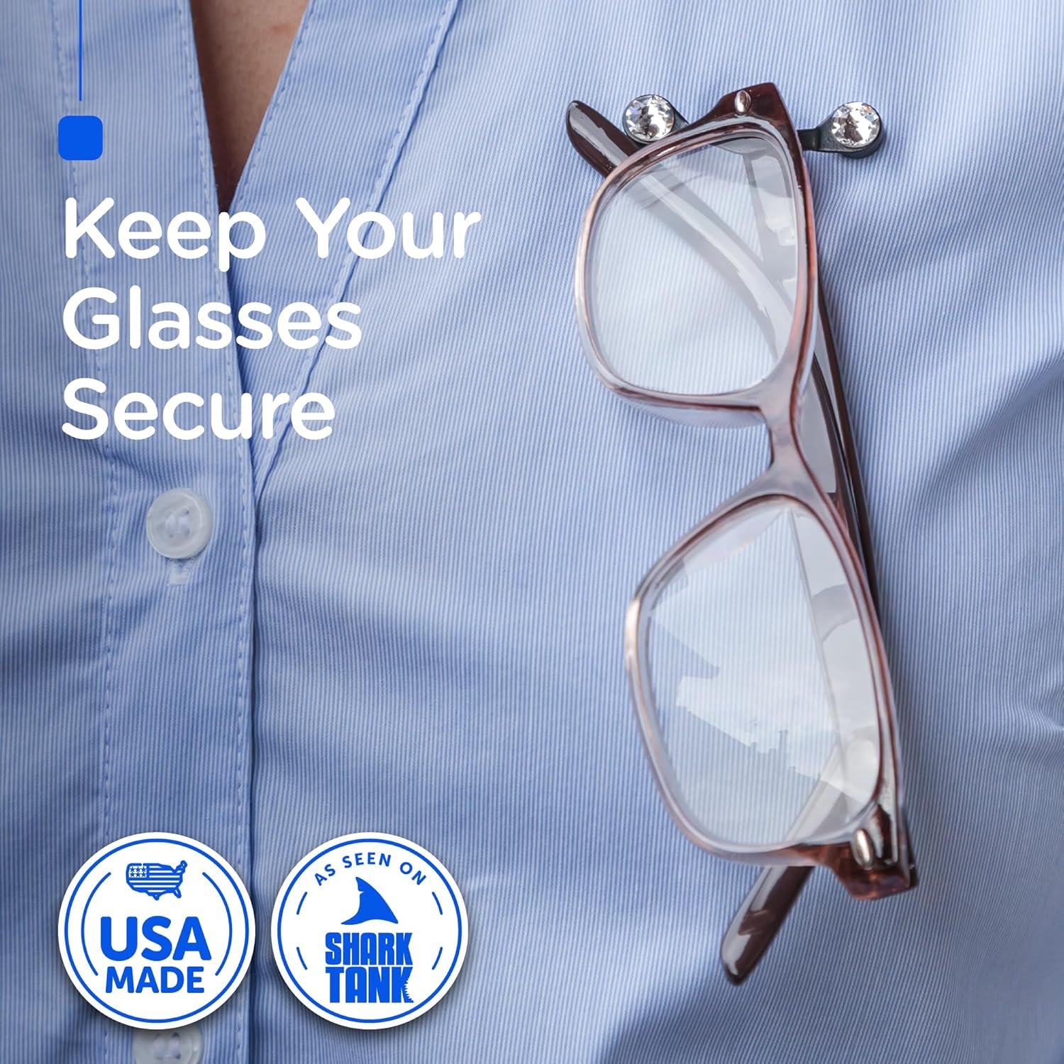Magnetic Eyeglass Holders 3 Pack