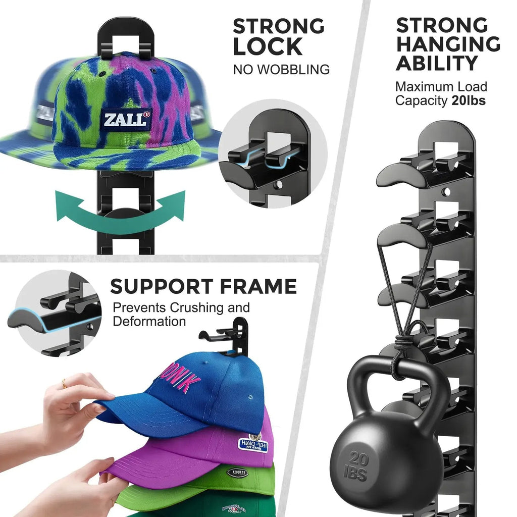 🎁Buy 1 Get 1 Free🎁Hat Hook for Wall 2 Pack Hat Organizer