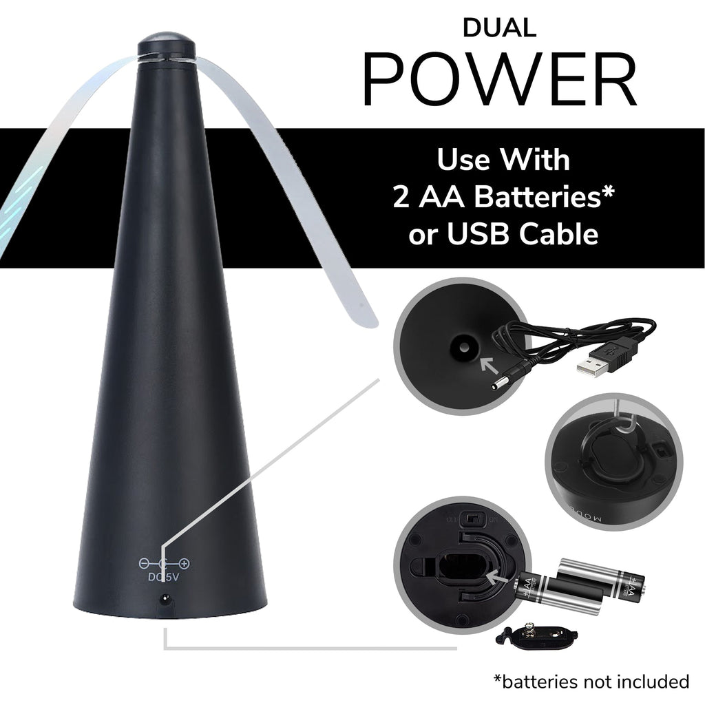 Portable Fly Fan for Outdoor Dining
