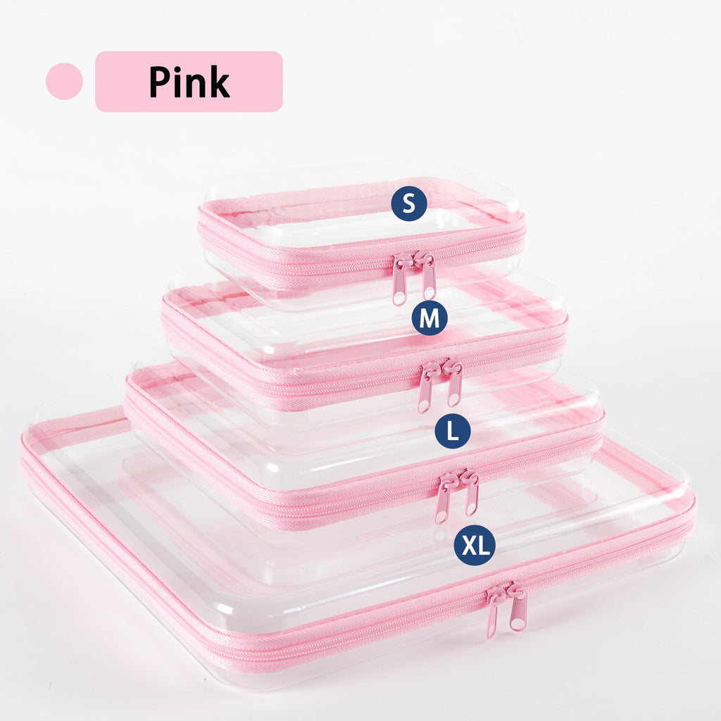 Clear Hard Shell Zipper Case