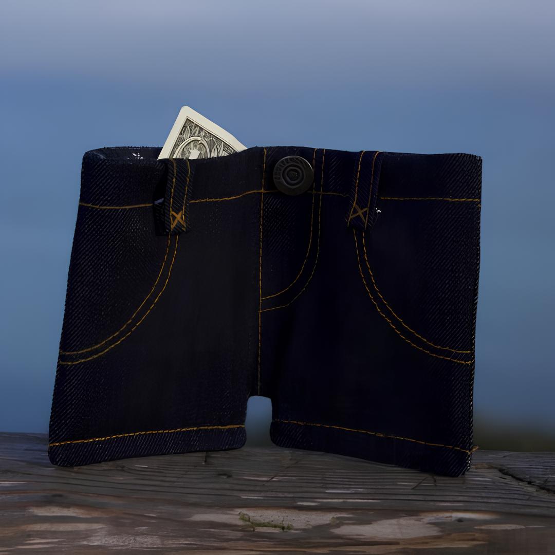 Mini Jeans Wallet