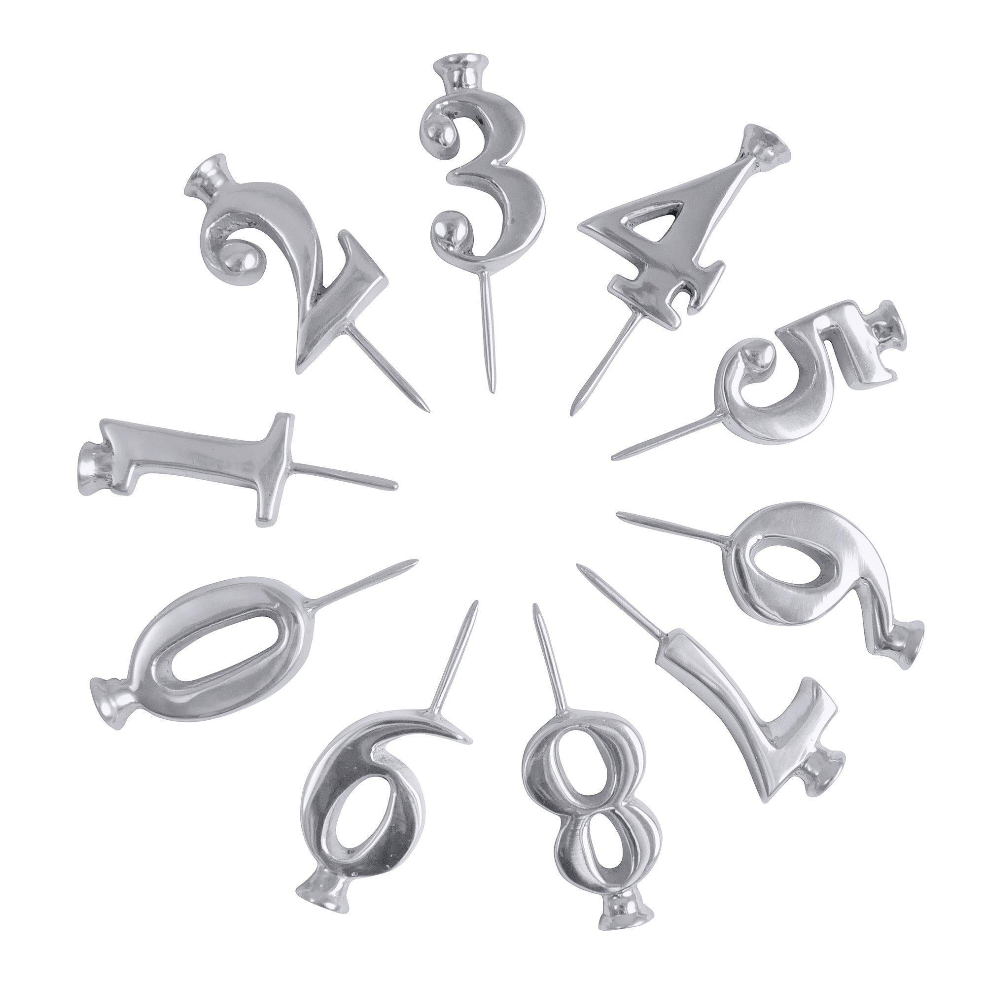 Reusable Number Candle Holder Set-(2SETS)