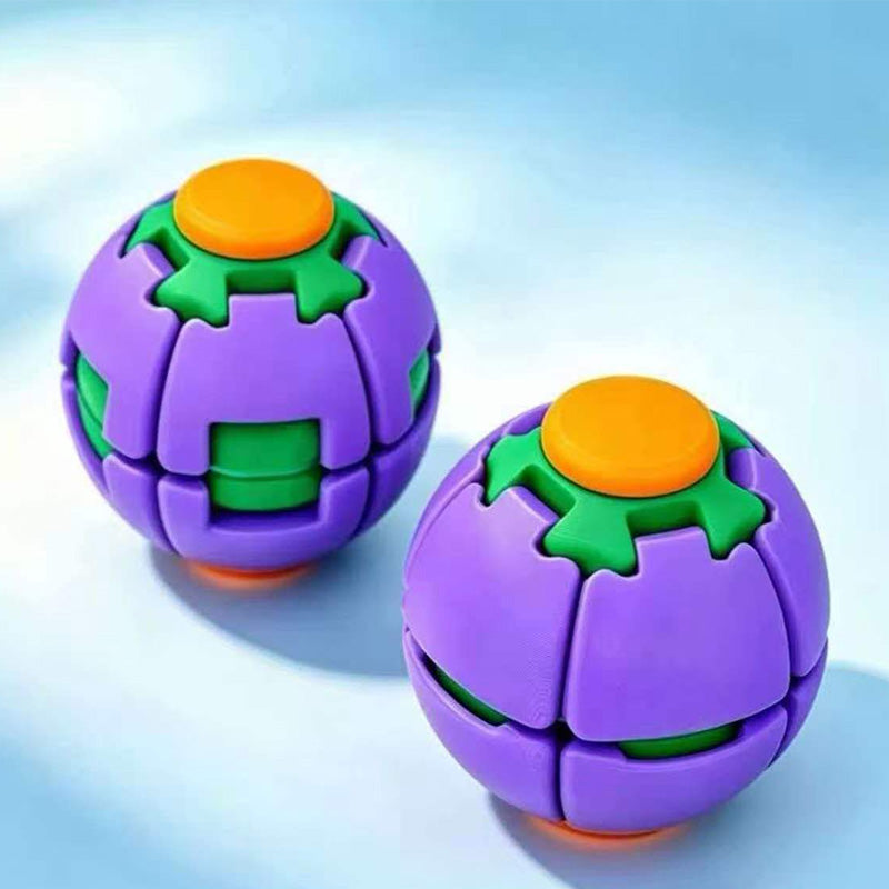 2 PCS-3D Printed Fidget Ball – Liquid Flow Motion 🌀✨🤖💧